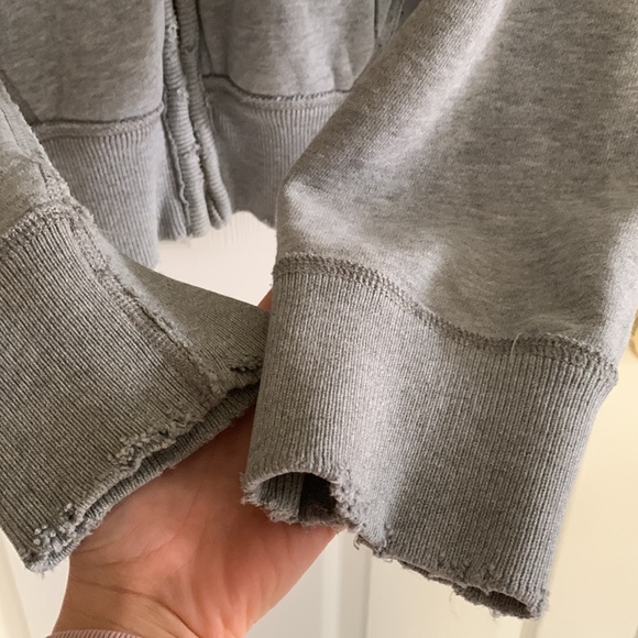 Abercrombie & Fitch Mens Grey Zip Up Hoodie - Picture 5 of 14